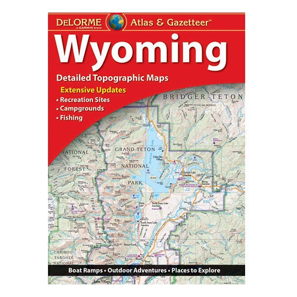 DeLorme Atlas and Gazetteer Paperback Map - Garmin