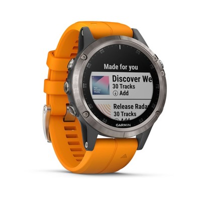 garmin fenix 5s plus orange