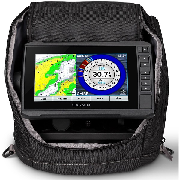 Garmin ECHOMAP UHD 73cv Ice Fishing Bundle product image