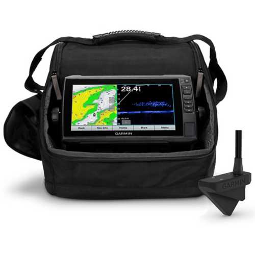 Garmin Panoptix LiveScope 93sv Ice Fishing Bundle