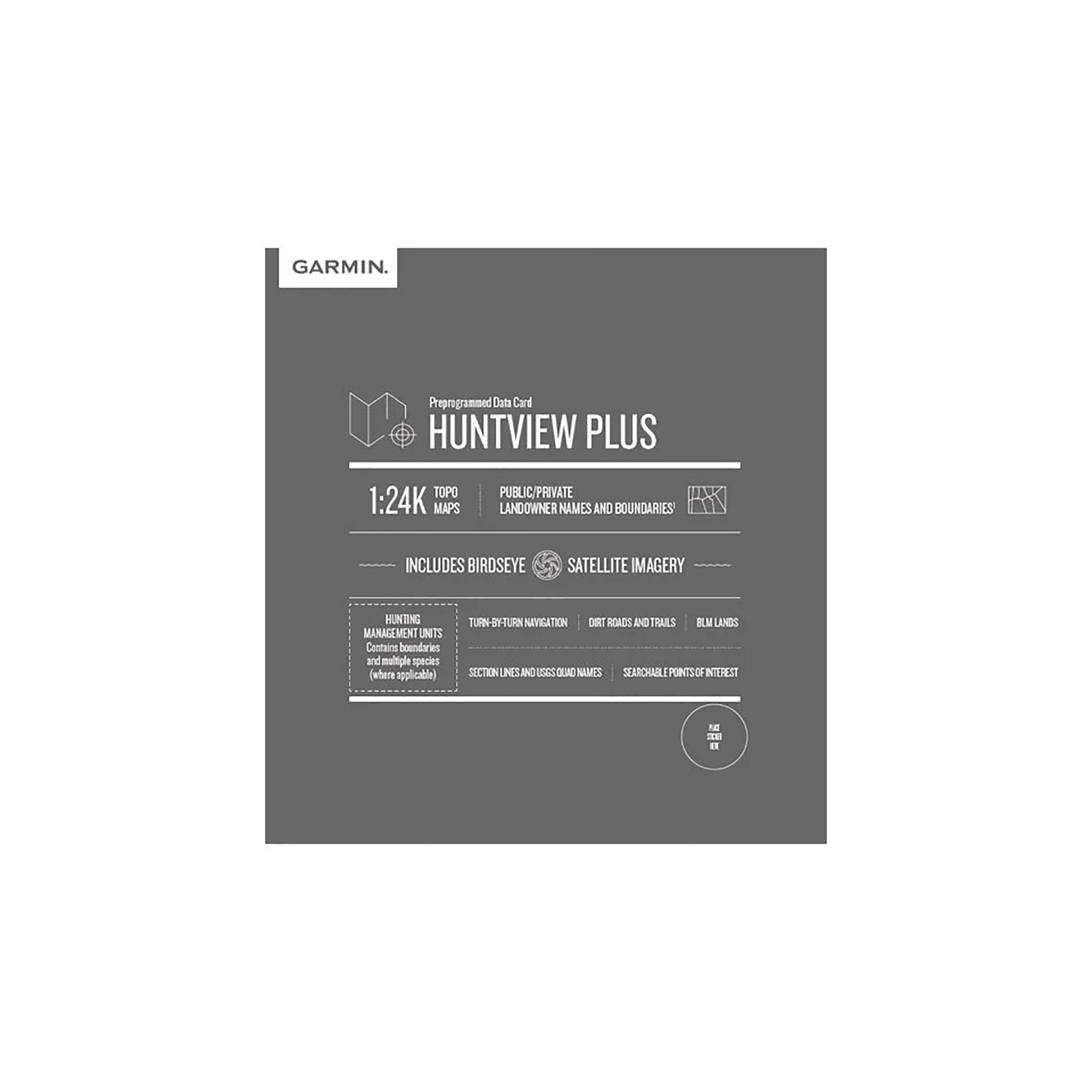 Garmin HuntView™ Plus Map SD Card