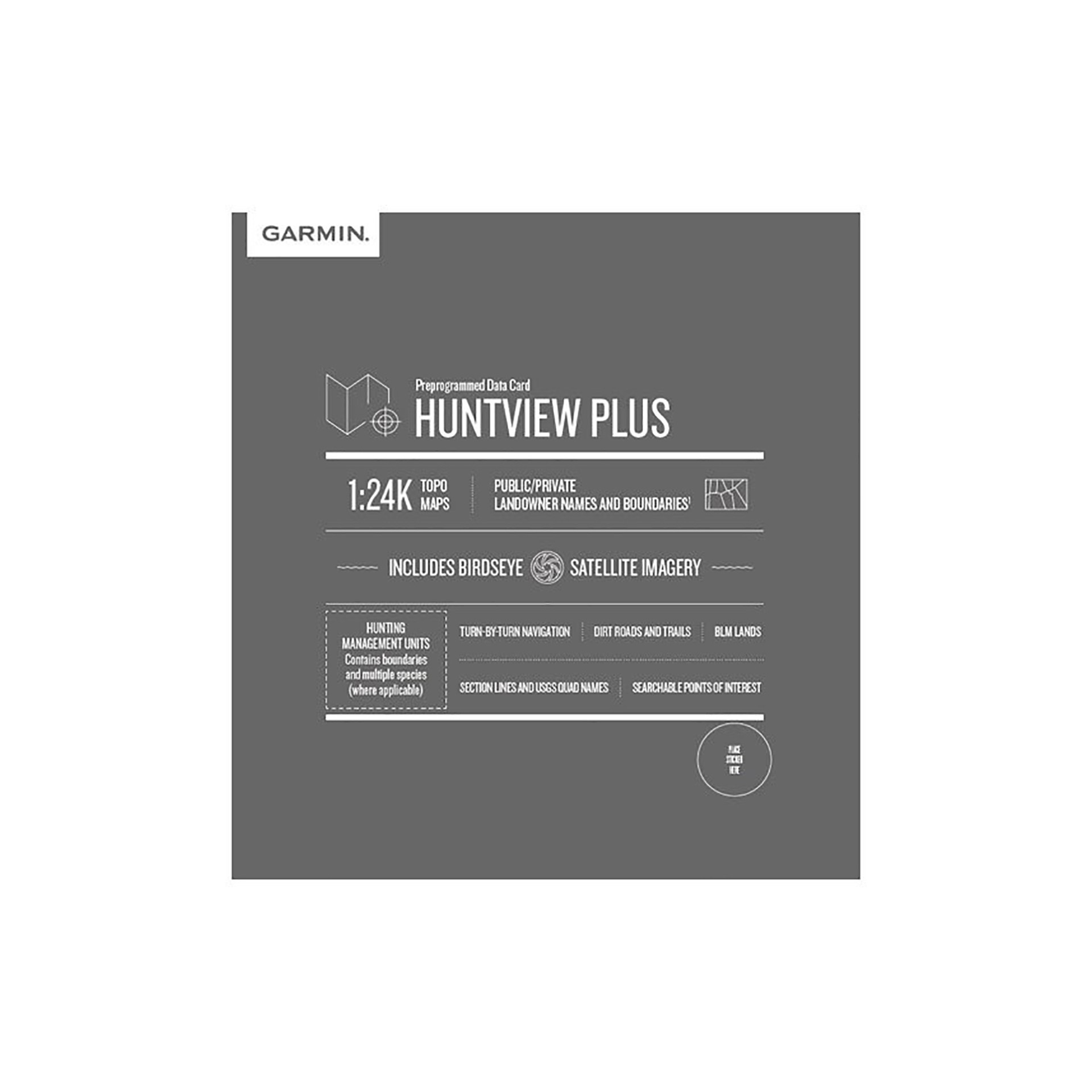 Garmin HuntView™ Plus Map SD Card