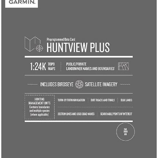 GARMIN HuntView Plus Map Card