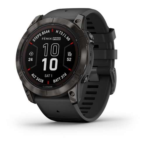 Garmin Fenix 7X Pro Solar Sapphire GPS Watch Slocog Sneakers