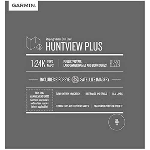 Garmin Huntview+ microSD/SD Map Card