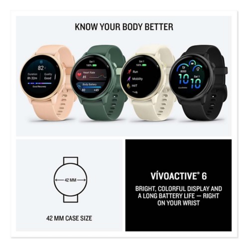 Garmin vivoactive 6 Fitness Smartwatch - Primary Image