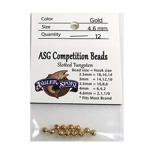 ASG Slotted Tungsten Bead Pack
