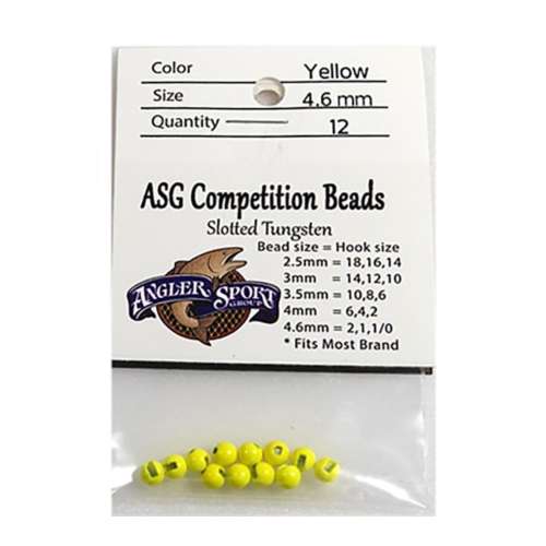ASG Slotted Tungsten Bead Pack