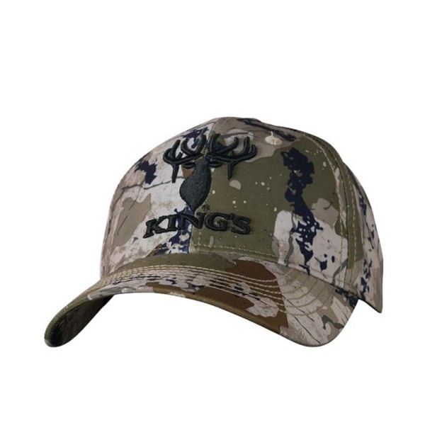 KING'S CAMO Men's  Hunter Series Logo Hunting Adjustable Hat