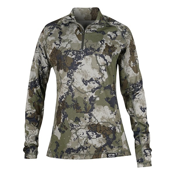 KING'S CAMO Women's  Womens XKG Elevation Long Sleeve 1/4 Zip