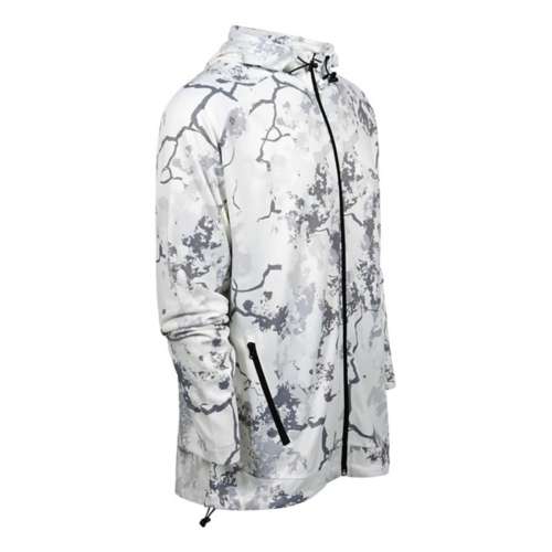 Men's King's Camo Cover Up Hooded Shell Jacket