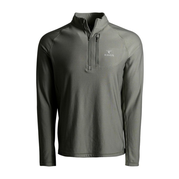 KING'S CAMO Men's  XKG Performance Fleece Long Sleeve 1/4 Zip