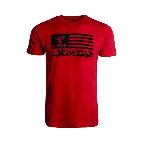 KING'S CAMO Men's  Kings Patriot Mountain T-Shirt