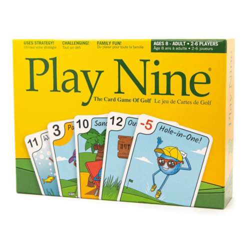 Last Chance! Play Nine Card Game $14 Shipped for  Prime Members  (14,000 5-Star Ratings)