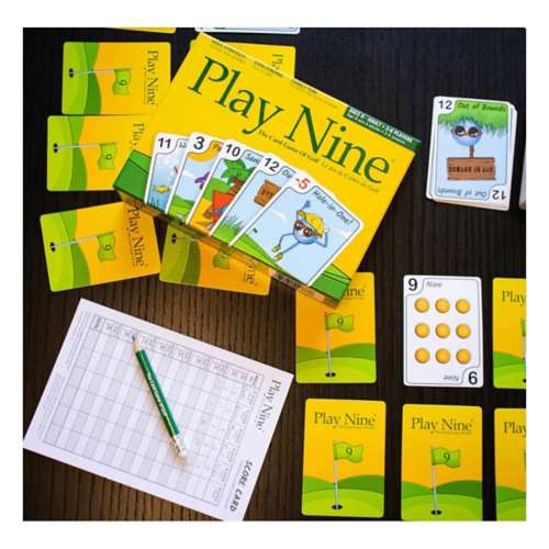 Play Nine—The Card Game of Golf! Brand New, Sealed!