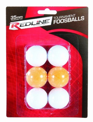Redline 35mm Tournament Foosball, 6 pack