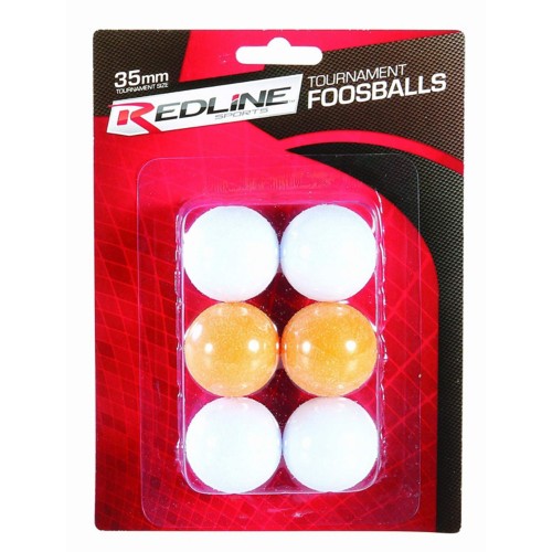 Redline 35mm Tournament Foosball, 6 pack - Primary Image