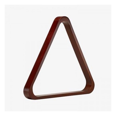 Pro Series Heavy Duty Wooden Billiard Ball 8-Ball Triangle Rack Espresso