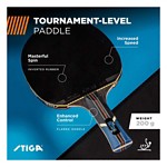 STIGA Nitro Table Tennis Paddle - Thumbnail 2 of 10