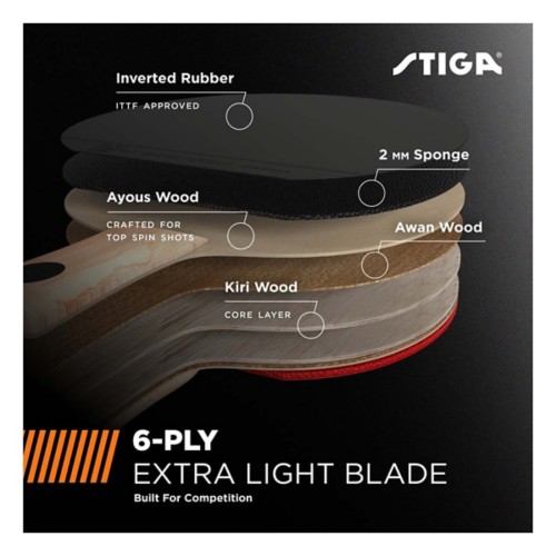 STIGA Nitro Table Tennis Paddle - Primary Image