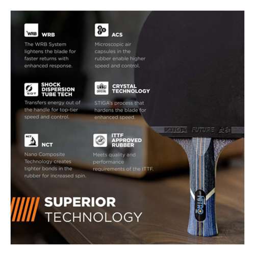 STIGA Nitro Table Tennis Paddle