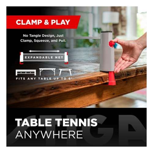 STIGA Retractable Table Tennis Set