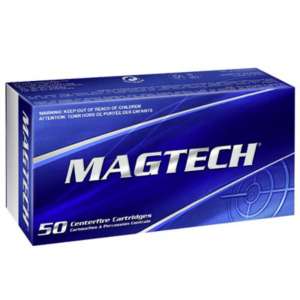MagTech Lead Wad Cutter Pistol Ammunition 50 Round Box
