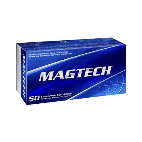 MagTech FMJ Flat Pistol Ammunition 50 Round Box