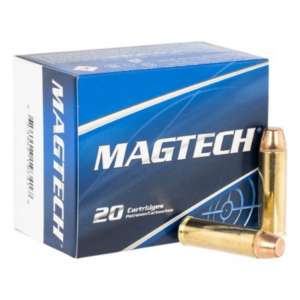 MagTech FMJ Flat Nose Pistol Ammunition 20 Round Box