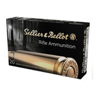 Sellier & Bellot Soft Point Cutting Edge Rifle Ammunition 20 Round Box