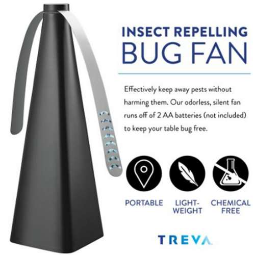 Battery Powered Bug Repellant Fan