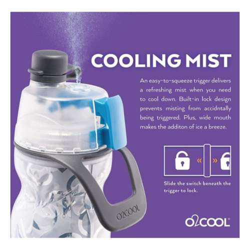 O2Cool Assorted Insulated 20oz Mist 'N Sip Bottle