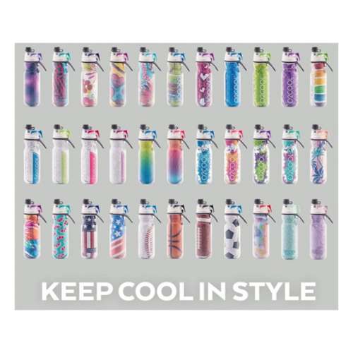 O2Cool Assorted Insulated 20oz Mist 'N Sip Bottle