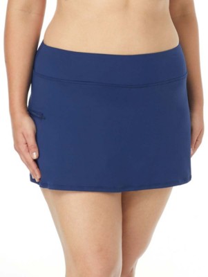 beach house plus size swim skort