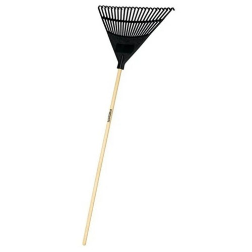 Vulcan 22 Tine 48 in Handle Lawn Leaf Rake