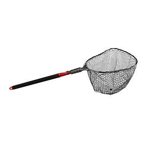 Rubber Coated Foldable Floating Fishing Net for Steelhead, Salmon, Catfish,  Bass, Fly, Kayak, Easy Catch & Release with Telescopic Pole and Spring