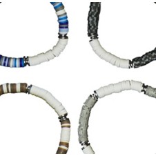 Charming Shark ASSORTED Stacked Braid Bracelet