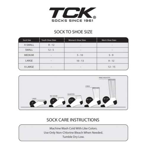TCK Scrunch Crew Football Socks