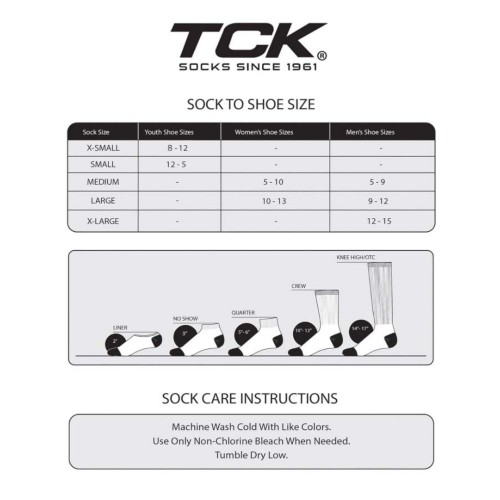 TCK ProSport Performance Tube Baseball Socks - Primary Image