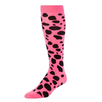 Adult TCK Krazisox Leopard Knee High Soccer Socks