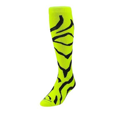 Adult TCK Krazisox Zebra Knee High Soccer Socks