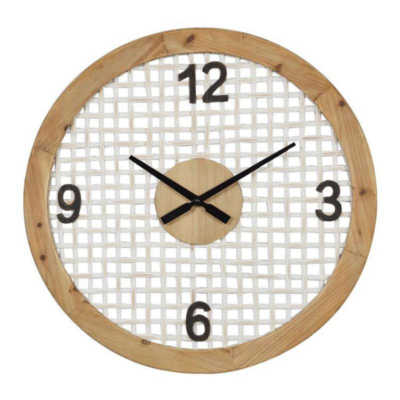 UMA Home Décor Farmhouse Wood Wall Clock