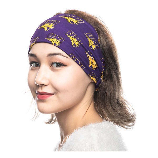 ZooZatZ Women's Northern Iowa Panthers Stacked Headband product image
