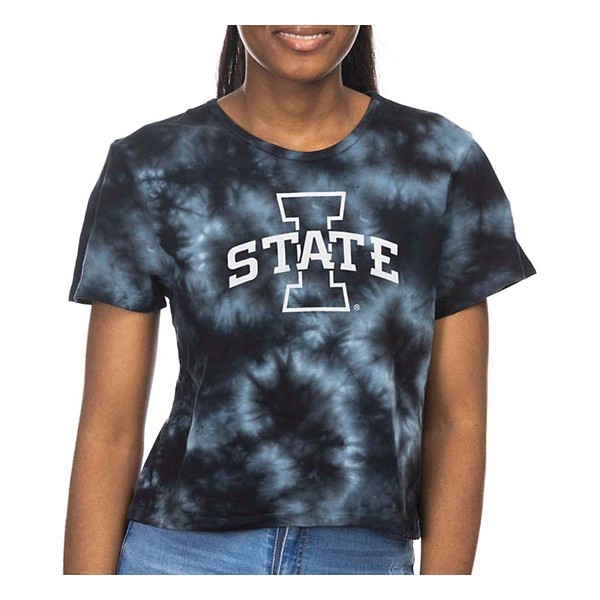ZooZatZ Women's Iowa State Cyclones Cloudwash Crop Top product image