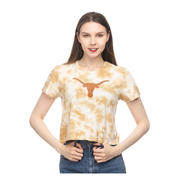 ZooZatZ Women's Texas Tech Red Raiders Cloudwash Crop Top product image