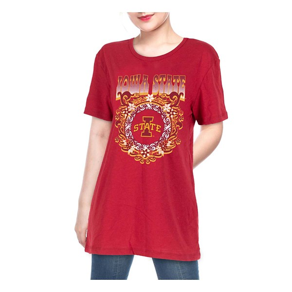 ZooZatZ Women's Iowa State Cyclones Oversize T-Shirt product image