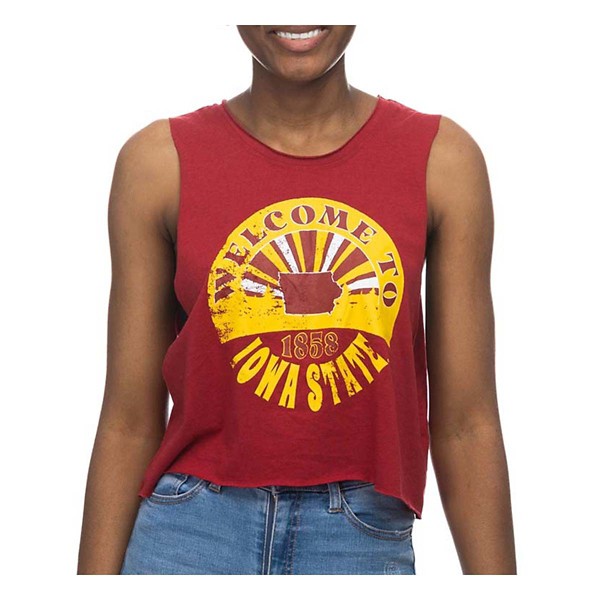 ZooZatZ Women's Iowa State Cyclones Muscle Tank product image