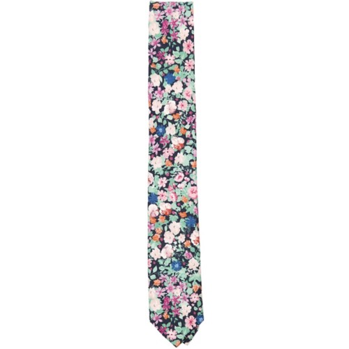 Men's DAZI Abyss Multi Floral Necktie - Primary Image