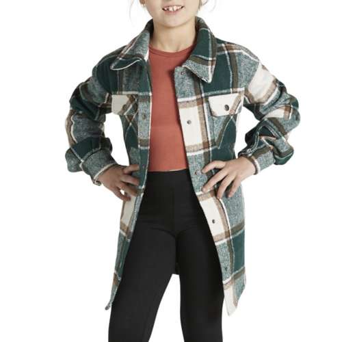 Girls hot sale shirt jacket