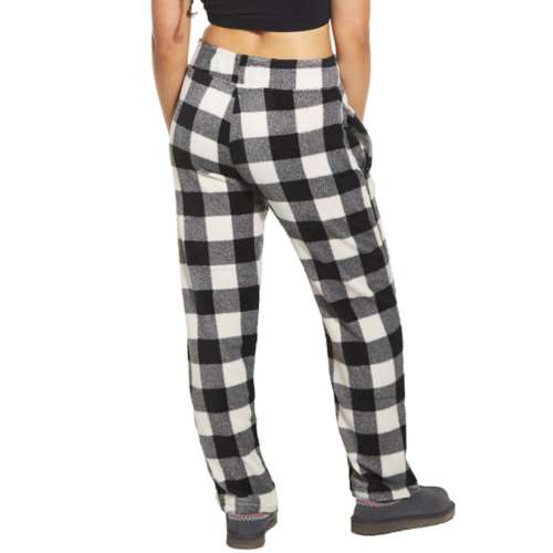 Women's perfectly cozy plaid best sale flannel jogger pajama pants